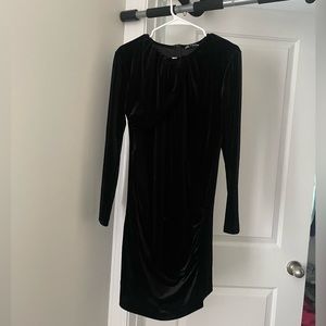 Black Velvet Zara Dress